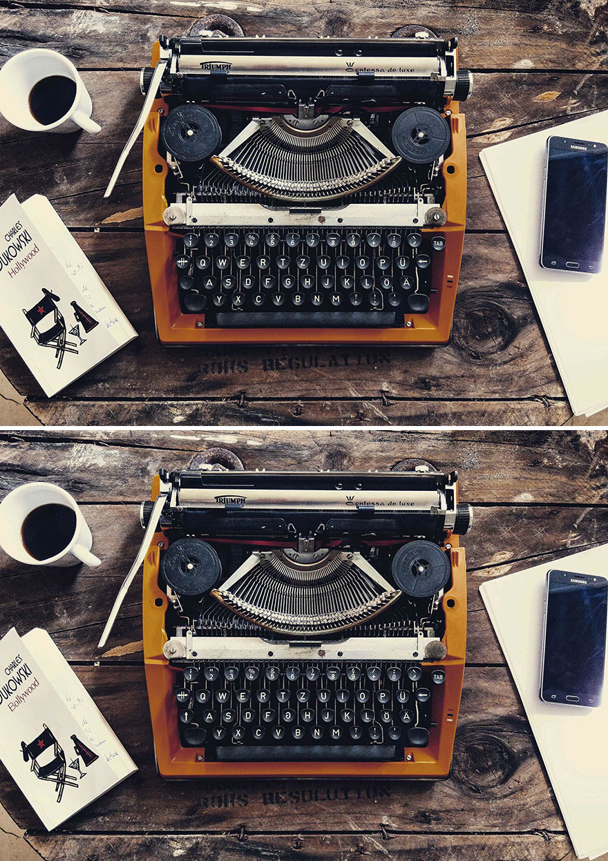 Typewriter (13 Differences)