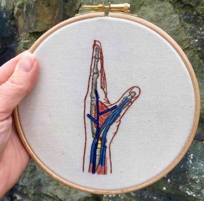 My Accurately-Embroidered Models Of Humans And Animals (New Pics)