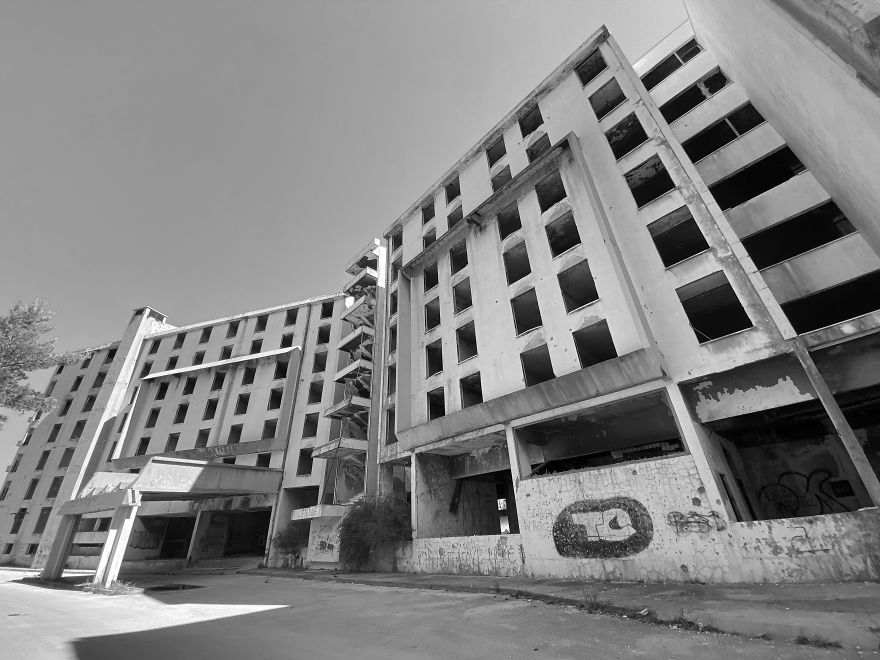 Luxury Hotels Destroyed And Abandoned After Yugoslavia War