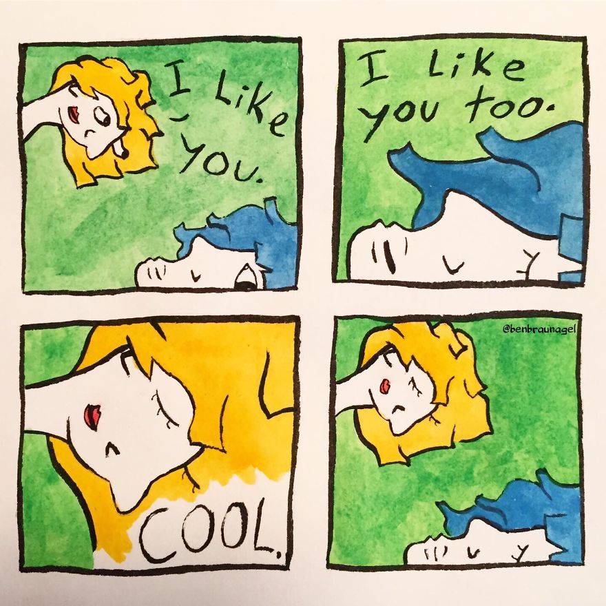 I Make Silly Watercolor Comics (Very Cool) (17 Pics)