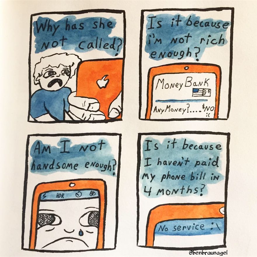 I Make Silly Watercolor Comics (Very Cool) (17 Pics)