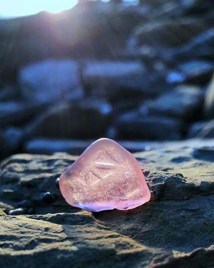 Light Pink Sea Glass Treasure