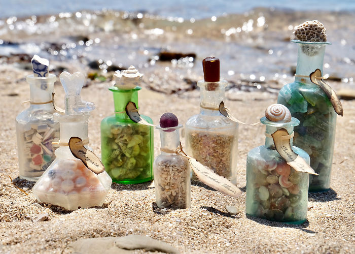 All Of The Bottles Were Found On The Beach