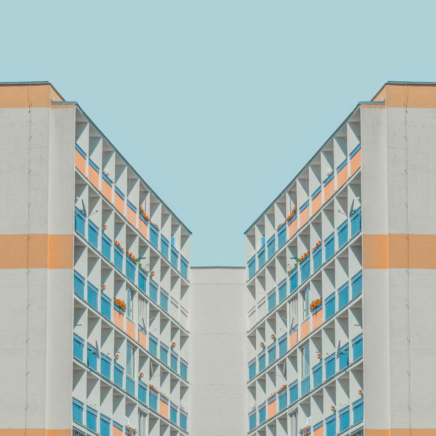 Pandemic Situation Inspired Me To Create Minimalistic Architecture Photography.
