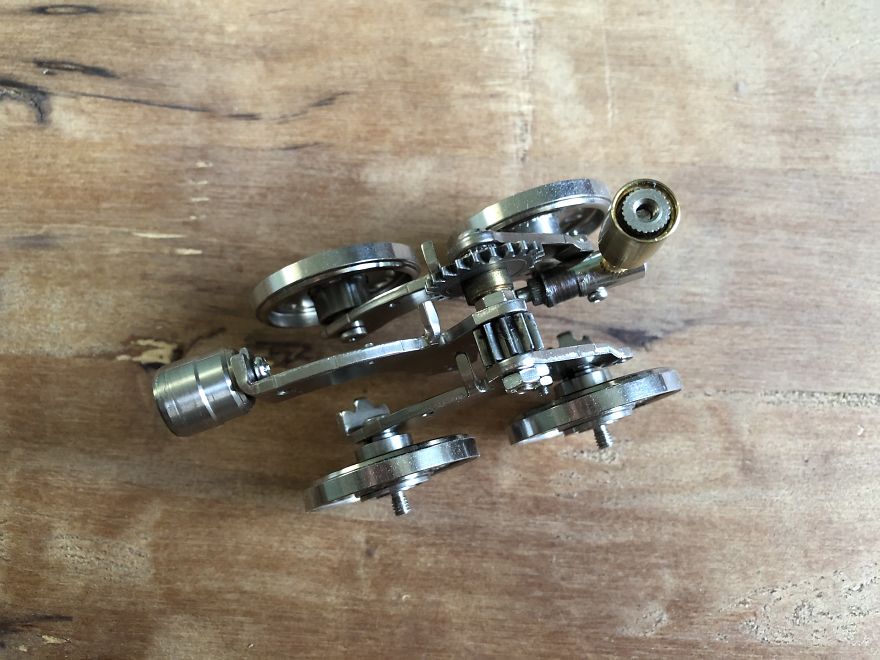 Steampunk Vehicle Made From Old Hdd Parts Steampunk Vehicle Made From Old Hdd Parts