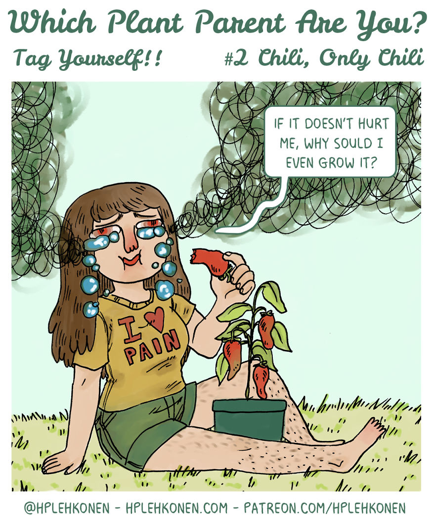 Cartoonist Illustrated 6 Types Of Plant Owners. Which Plant Parent Are You?