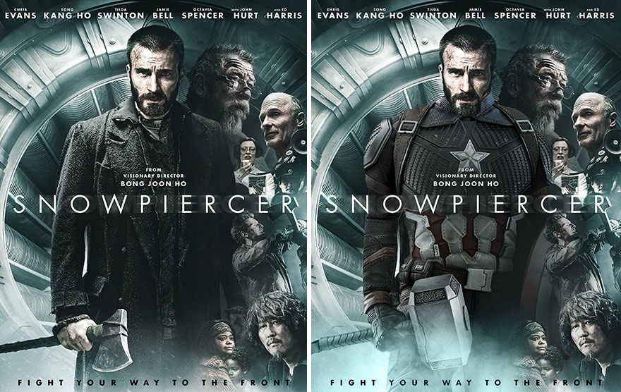 Captain America In Snowpiercer