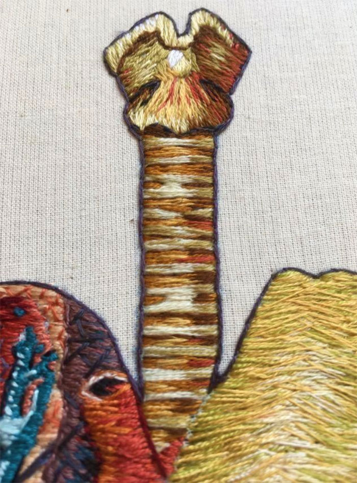 My Accurately-Embroidered Models Of Humans And Animals (New Pics) - 3