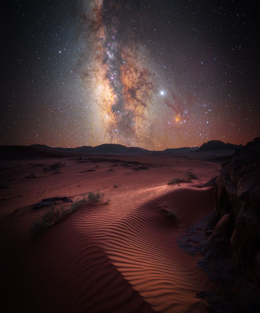 Skyscapes Runner Up - 'Desert Magic' By Stefan Liebermann