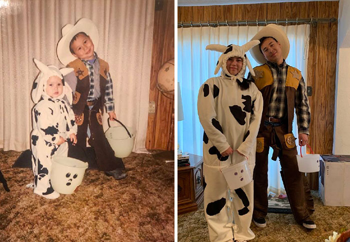 We Recreated Our First Halloween’s Costumes 20 Years Later