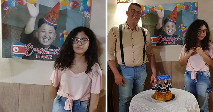 BTS-Loving 12-Year-Old Gets Pranked By Her Older Brother Who Doesn’t Know Much About K-Pop Bands And Threw Her A Kim Jong-Un-Themed Birthday Party