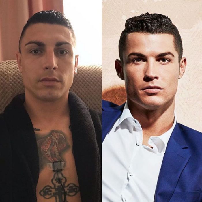 Look-Alike And Christiano Ronaldo