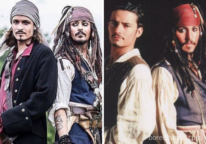 Look-Alikes And Orlando Bloom And Johnny Depp