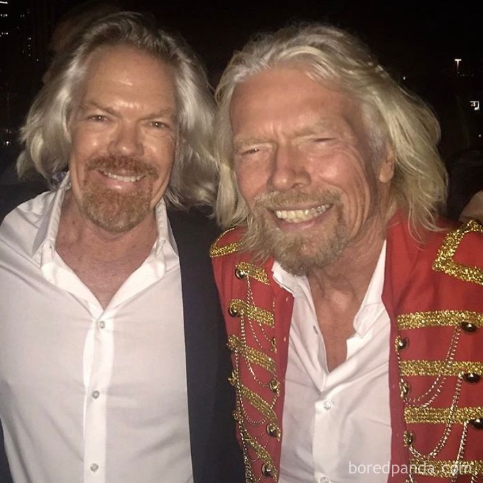 Look-Alike And Richard Branson
