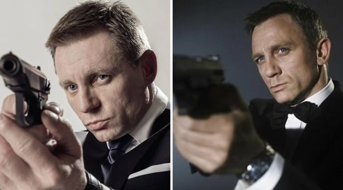 Look-Alike And Daniel Craig 
