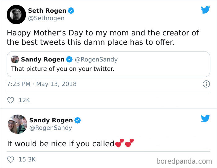 When Actor Seth Rogen’s Mom Shamed Him And Told Him To Call Her