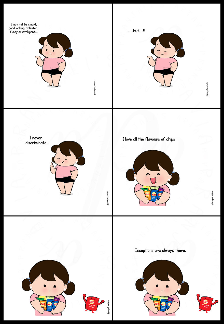 My 8 Comics Depicting Love And Hate Relationship With Food, Workout And Laziness