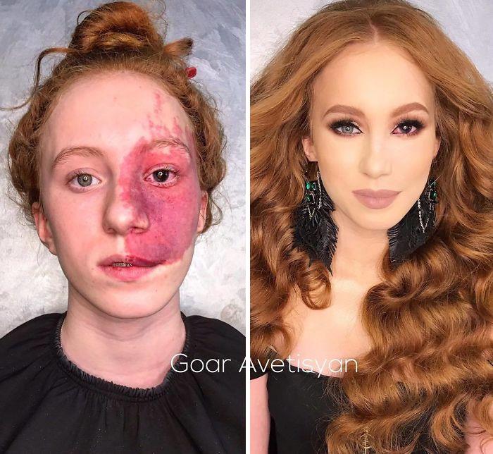 30 Incredible Makeup Transformations That Prove “Every Woman Is A Hollywood Star” (New Pics)