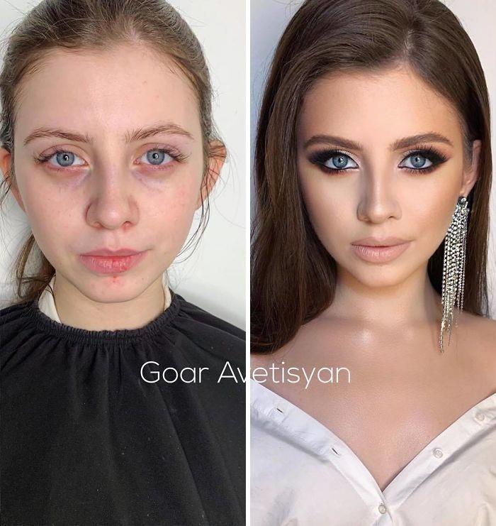 30 Incredible Makeup Transformations That Prove “Every Woman Is A Hollywood Star” (New Pics)