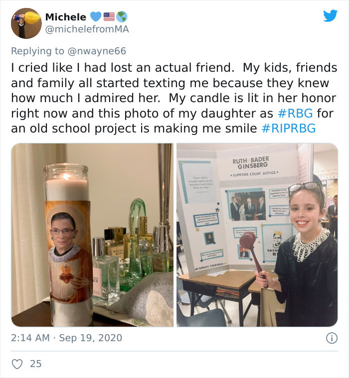 Parents Are Dressing Up Their Daughters As Ruth Bader Ginsburg Because She Was 'Everything [They] Should Strive For'