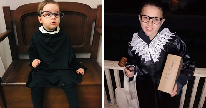 Parents Are Dressing Up Their Daughters As Ruth Bader Ginsburg Because She Was ‘Everything [They] Should Strive For’