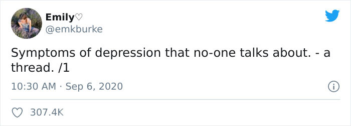 Person Lists 13 Symptoms Of Depression That No One Talks About And People Are Applauding The Post