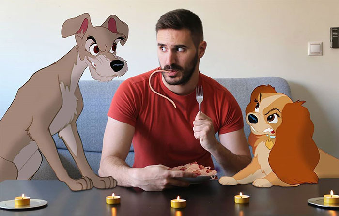 Guy Edits Disney Characters Into His Photos And The Result Looks Like They’re Having A Blast (30 Pics)