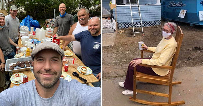 Electrician Fixes 72 Y.O. Woman’s Lights, Then Enlists Entire Community To Fix Her Broken-Down House For Free