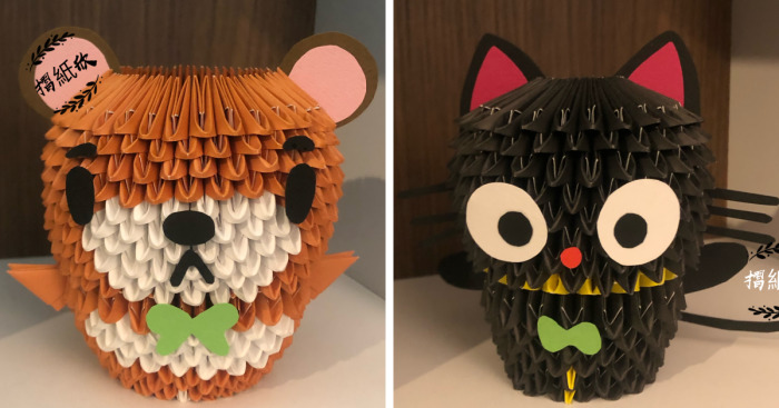 I Make 3D Animal Origami | Bored Panda