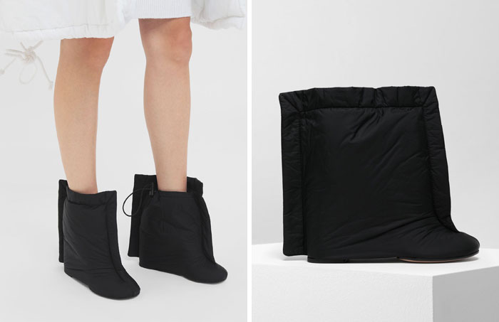 These Pillow Ankle Boots