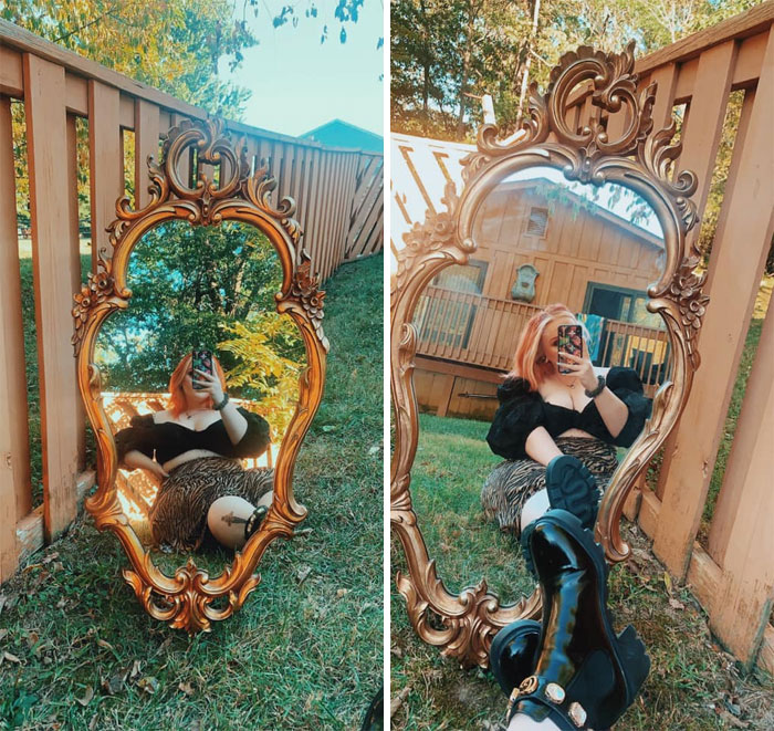Yesterday I Thrifted What I Have Always Wanted!!! This Gorgeous Mirror, So Happy I Finally Found One