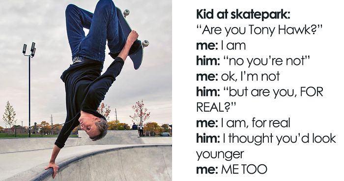27 Hilarious Times People Didn’t Realize They Were Talking To Tony Hawk (New Tweets)