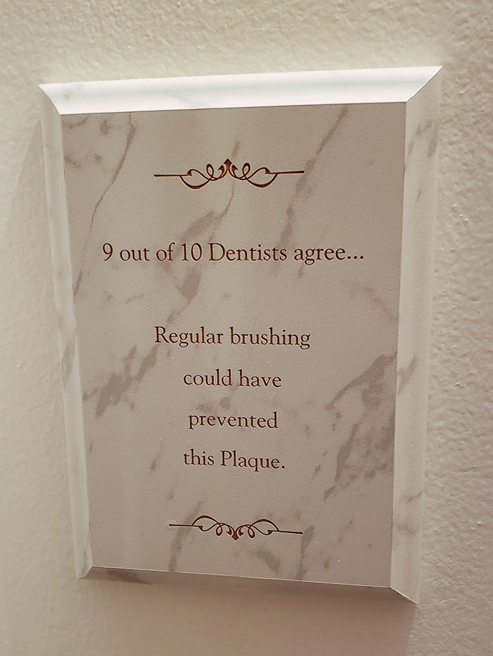 In My Dentist Office Bathroom