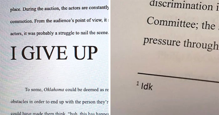 32 Times Students Didn’t Proofread Their Work And Left In The Funniest Mistakes