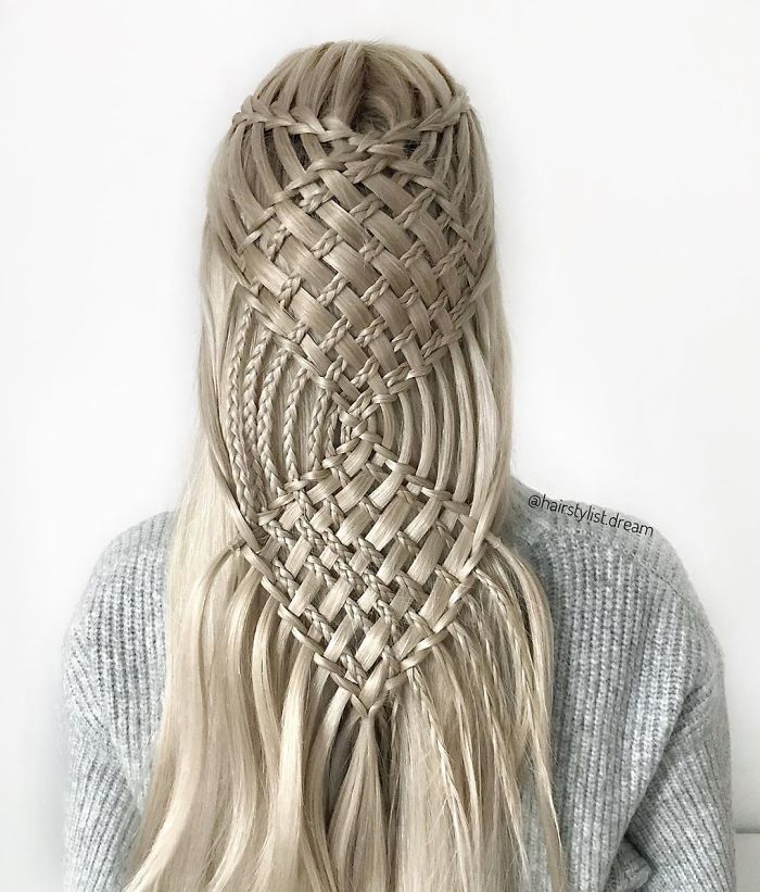 This German Teenager Creates Amazingly Intricate Hairstyles And Here Are 30  Of The Coolest Ones | Bored Panda