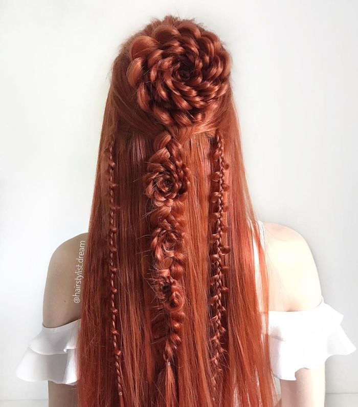 This German Teenager Creates Amazingly Intricate Hairstyles And Here Are 30 Of The Coolest Ones