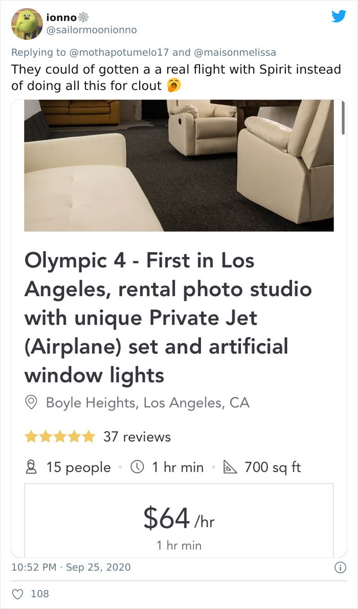 Turns Out, Influencers Are Using Studio Sets To Make Them Look Like They're Flying On Private Planes And Here're 6 Examples