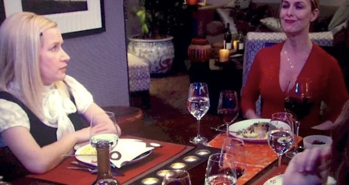 During The Famous "Dinner Party" Episode, Angela Is Seen Covering Her Meat Using A Napkin