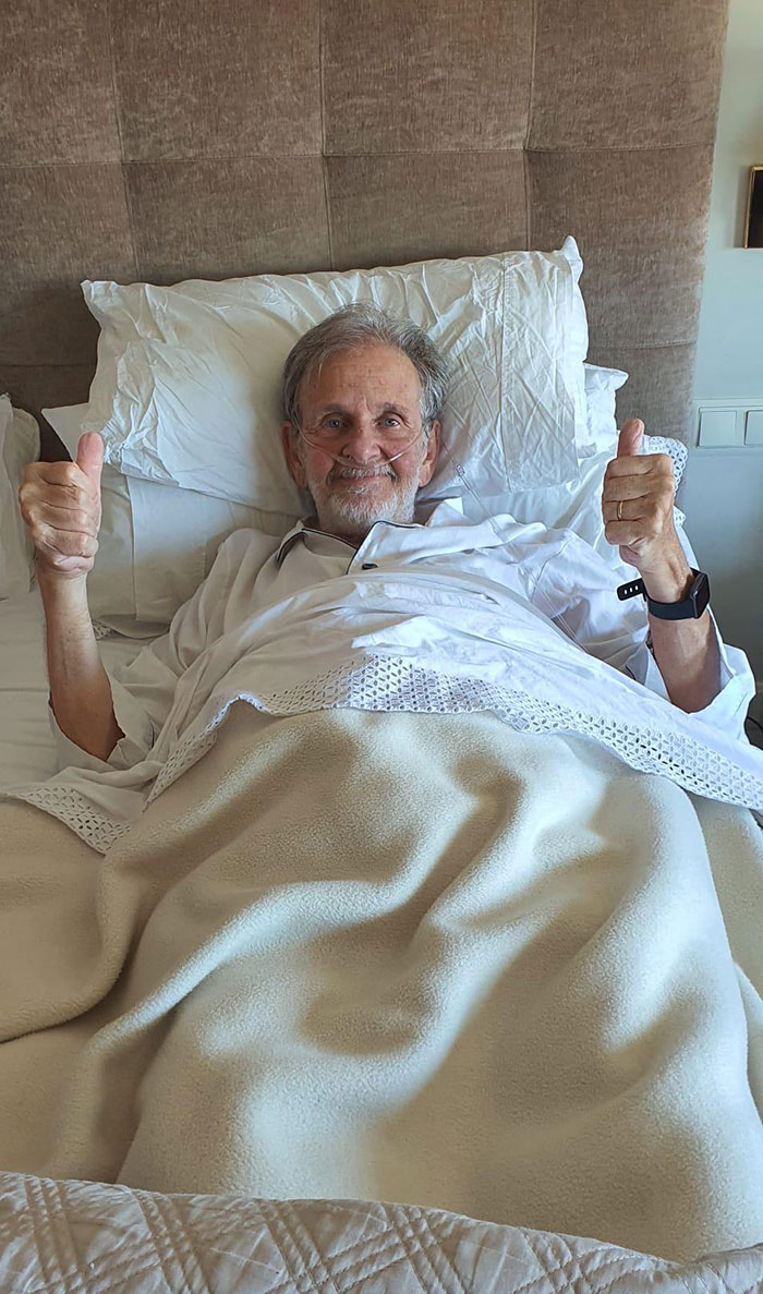 After 11 Hospital Days And Losing 12 Kg, My 78 Year Old Dad Is Home And Recovered From Covid In Madrid