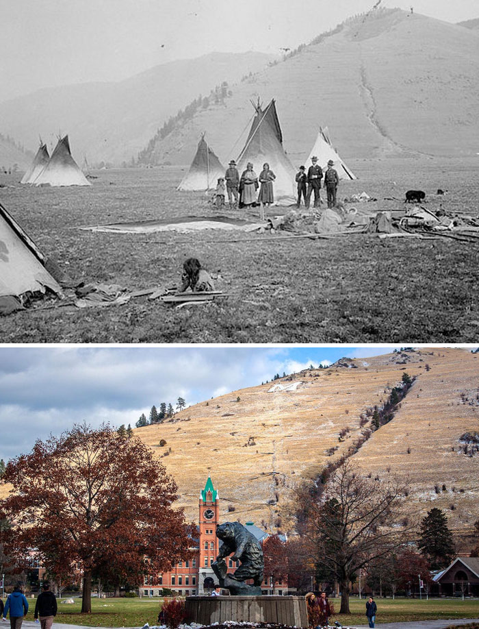 Universidad de Montana ~150 años de diferencia