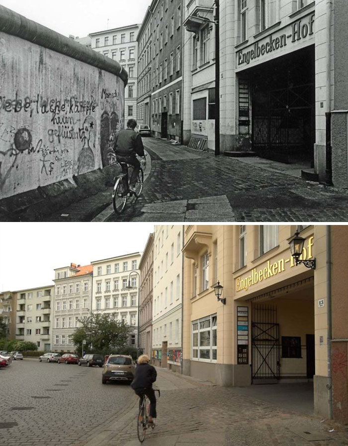 En bici por Berlin Kreuzberg ( ~1985 / 2018 )
