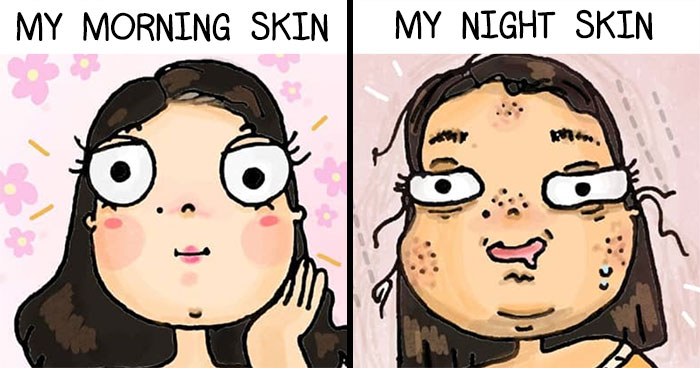 Hilariously Relatable Struggles Every Girl Has To Deal With In 45 Comics By Yellow Pencil