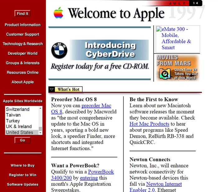 Apple, 1996