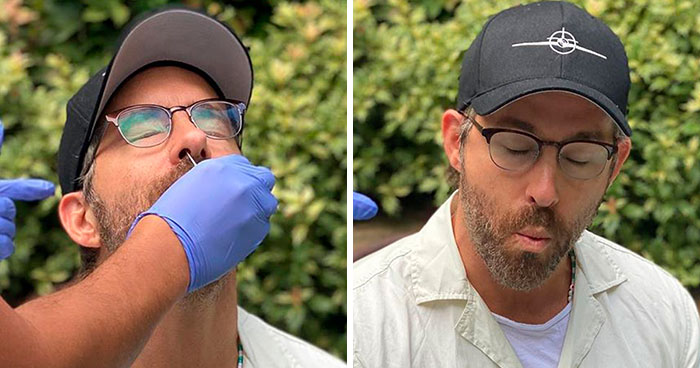 Ryan Reynolds Gets Tested For Covid-19, His Wife Blake Lively Documents The Process And Shares Pics Online