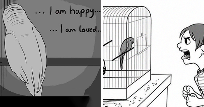 Artist Who Made People Cry With Her Animal Comics Is Back With Another Tearjerker, And It Might Be Her Saddest One Yet
