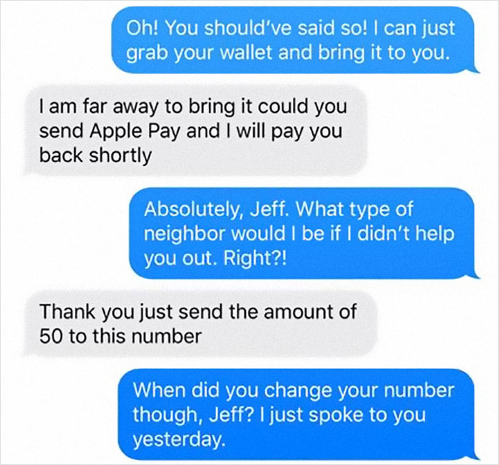 Scammer Gets Trolled So Badly, They Ask The Person To Stop Responding