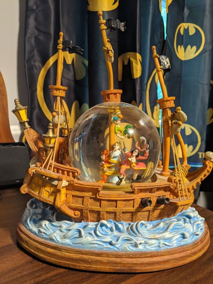 Found This Peter Pan Snow Globe For $2.99 At A Goodwill In Atlanta