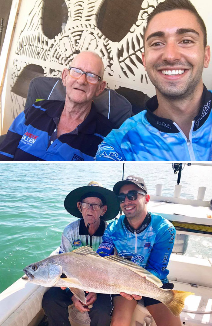 Elderly Man Finds A Fishing Mate After Posting A Classified Ad