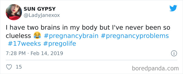 #pregnancybrain