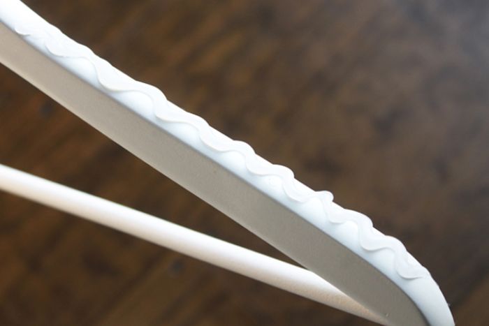 Create Non-Slip Hangers With Hot Glue